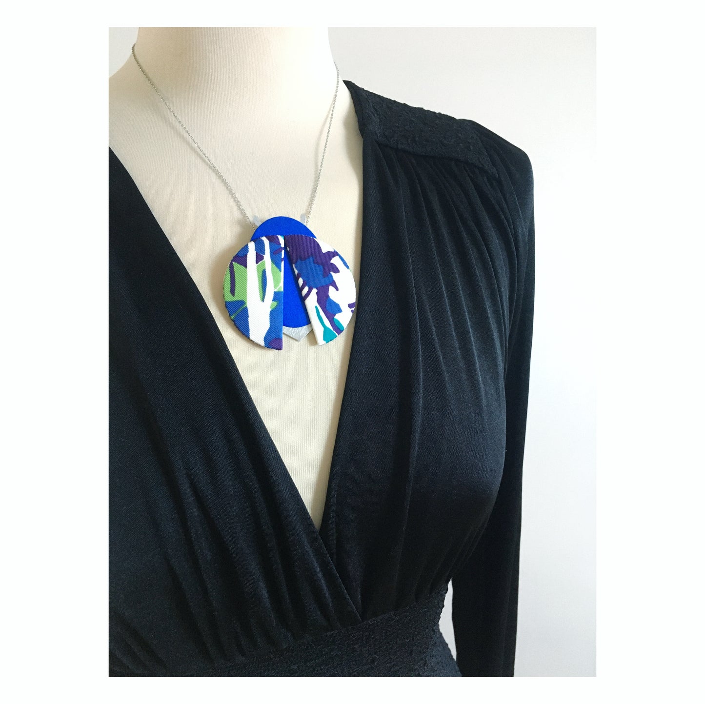 Moon Beetle Pendant Necklace