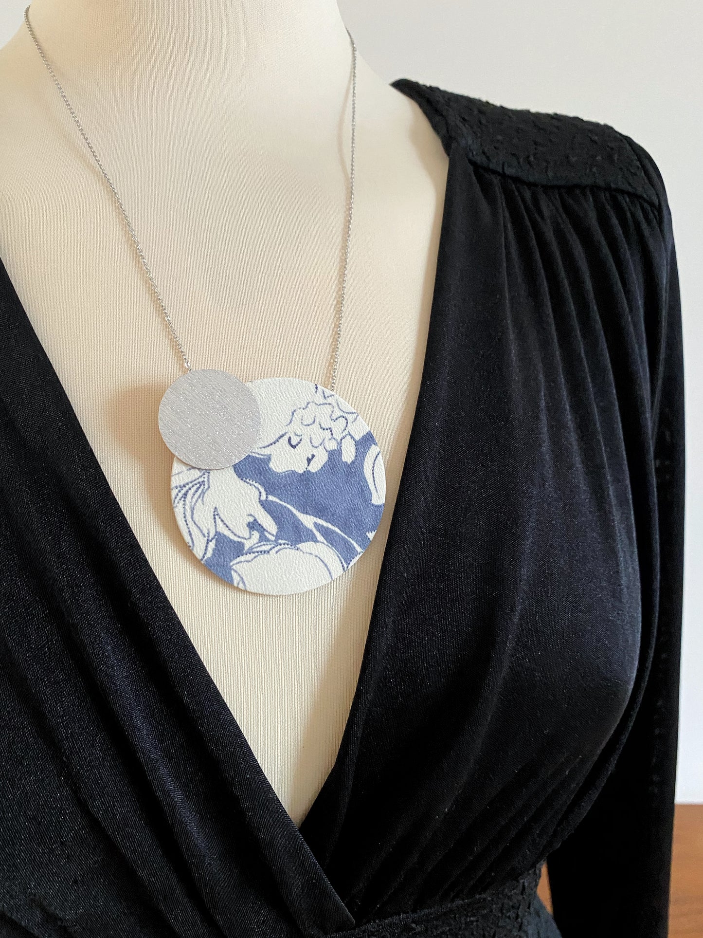 Two Moons Pendant Necklace