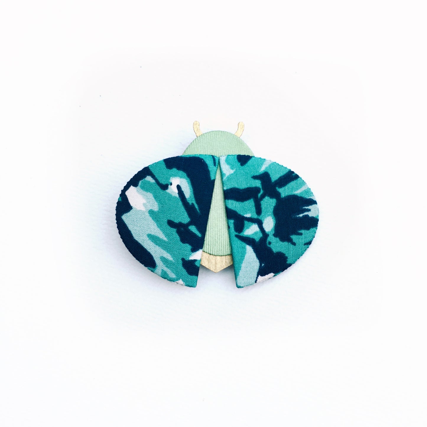 Moon Beetle Brooch