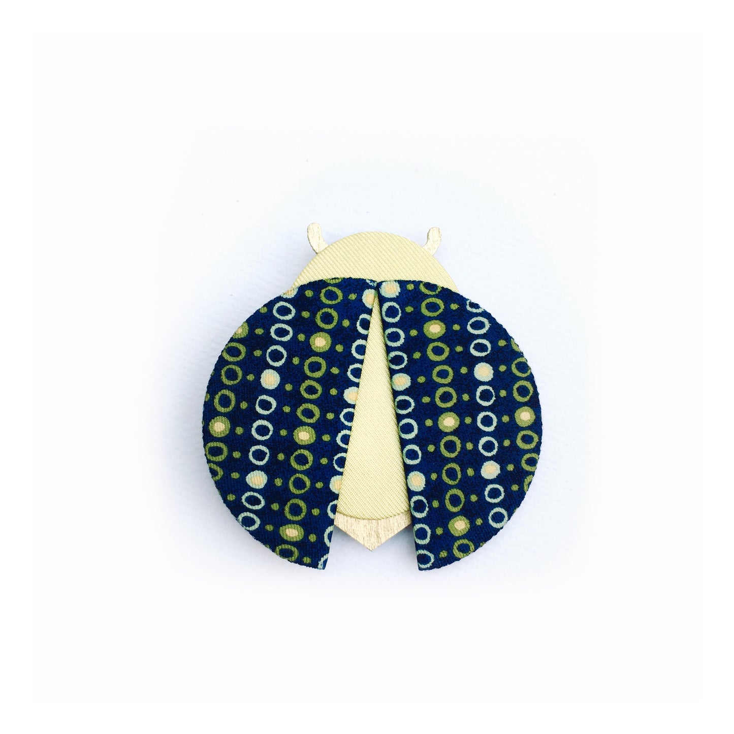 Moon Beetle Brooch