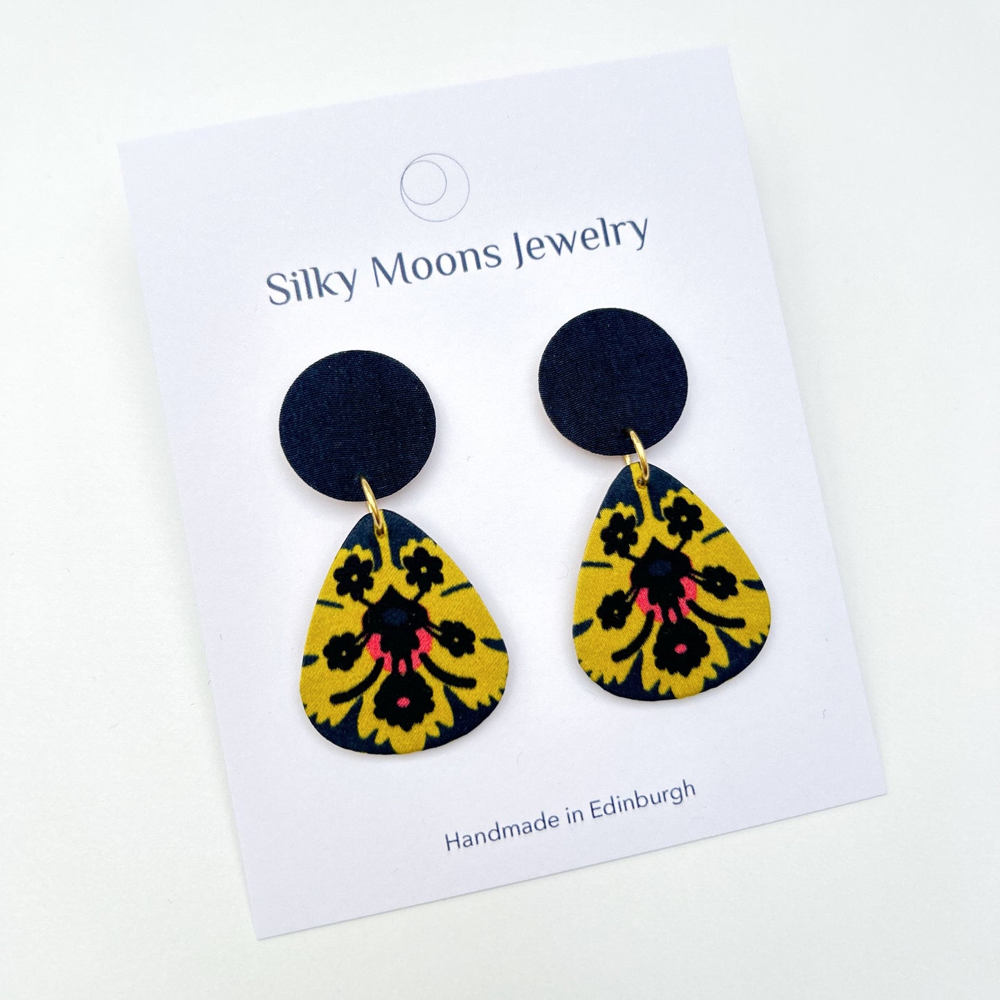 Raindrops Dangle Stud Earrings