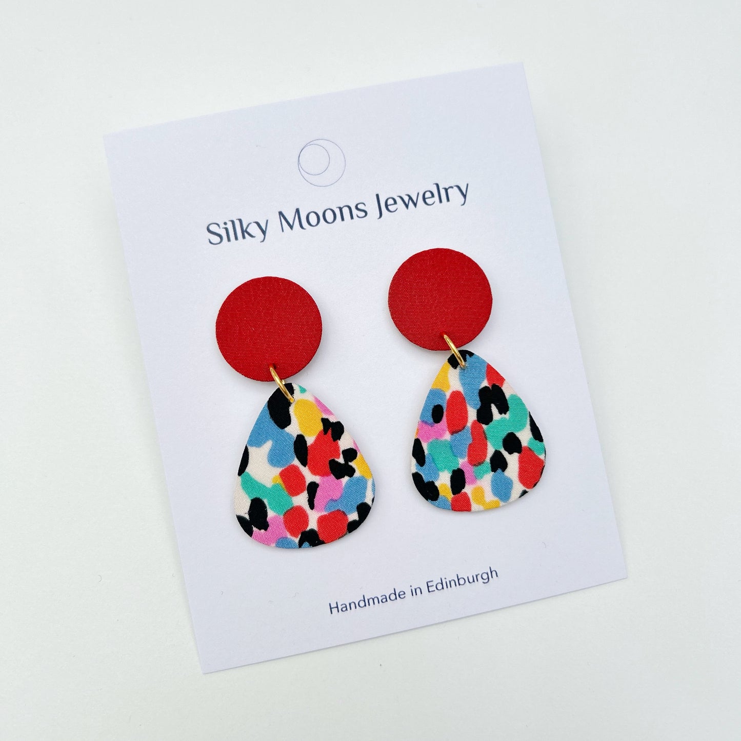 Raindrops Dangle Stud Earrings