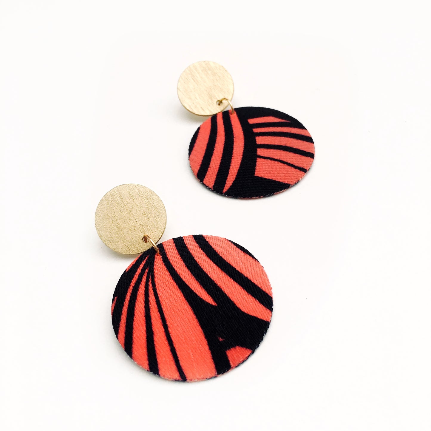 Supermoon Dangle Small Stud Earrings