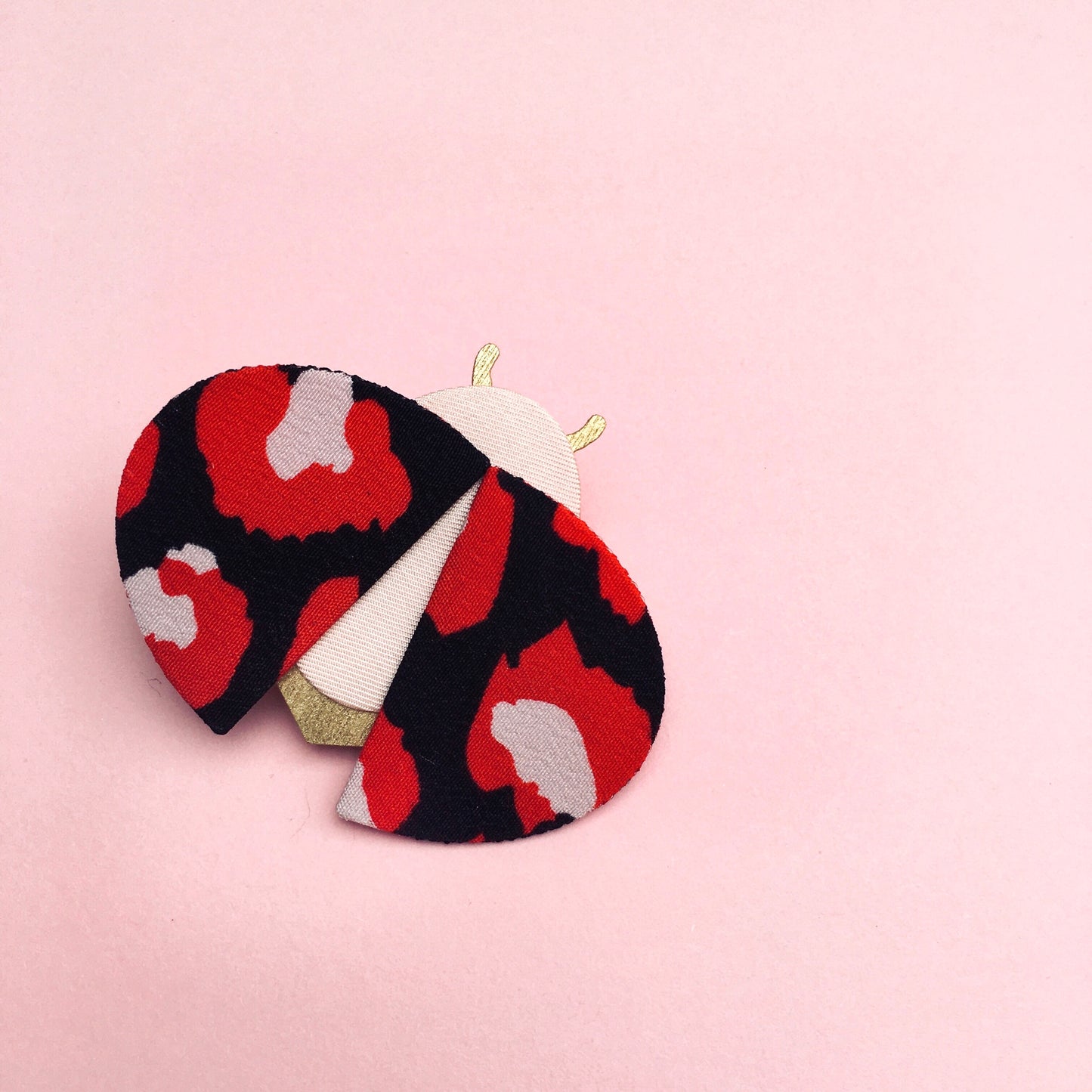 Moon Beetle Brooch