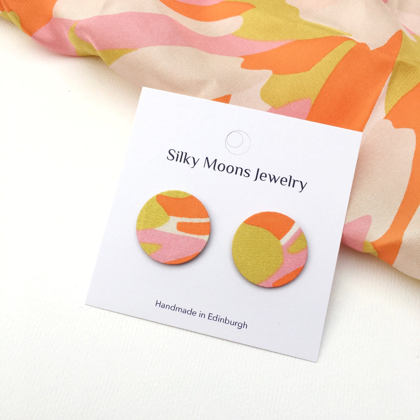 Supermoon Stud Earrings