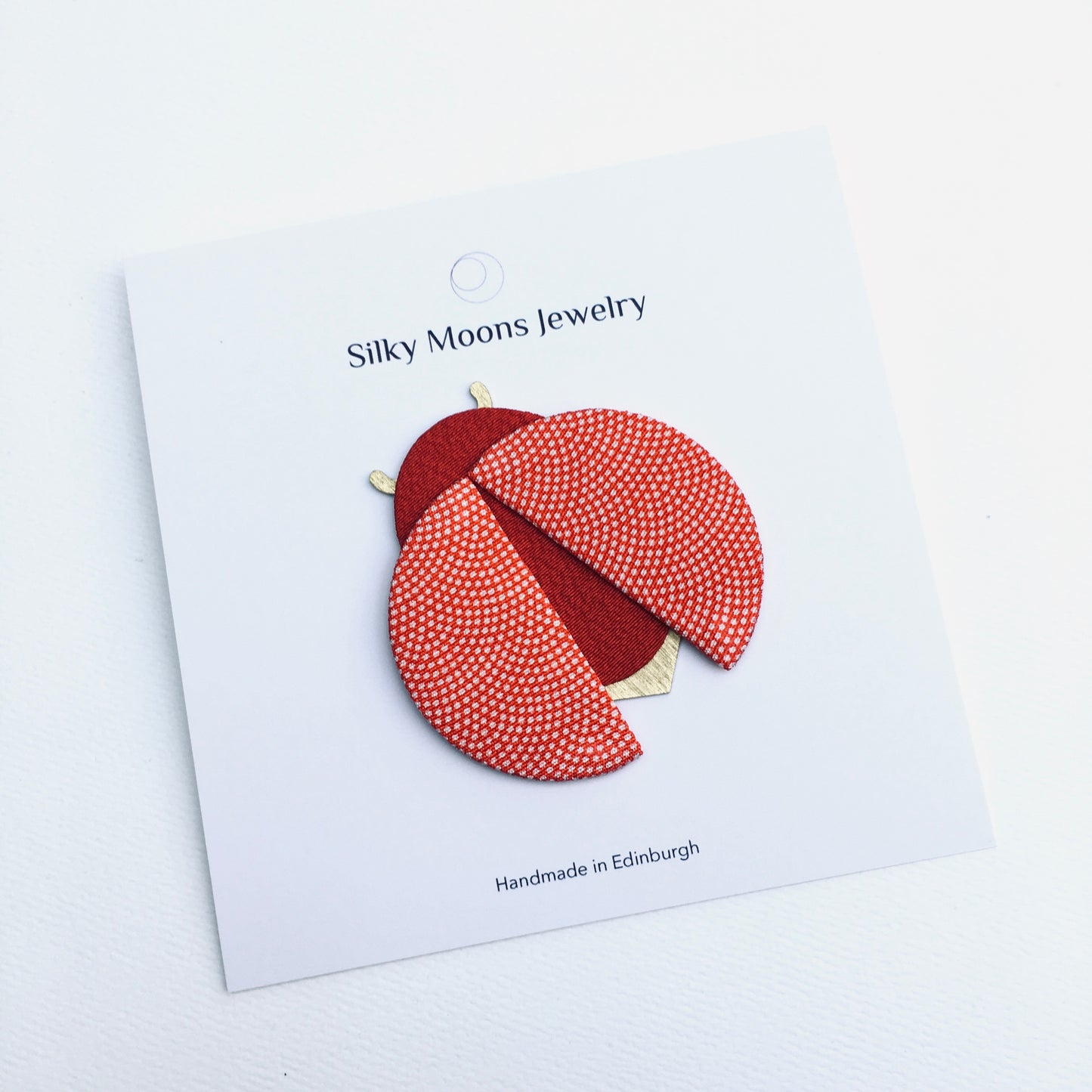 Moon Beetle Brooch