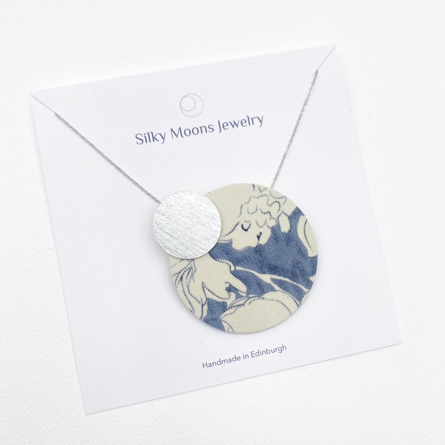 Two Moons Pendant Necklace