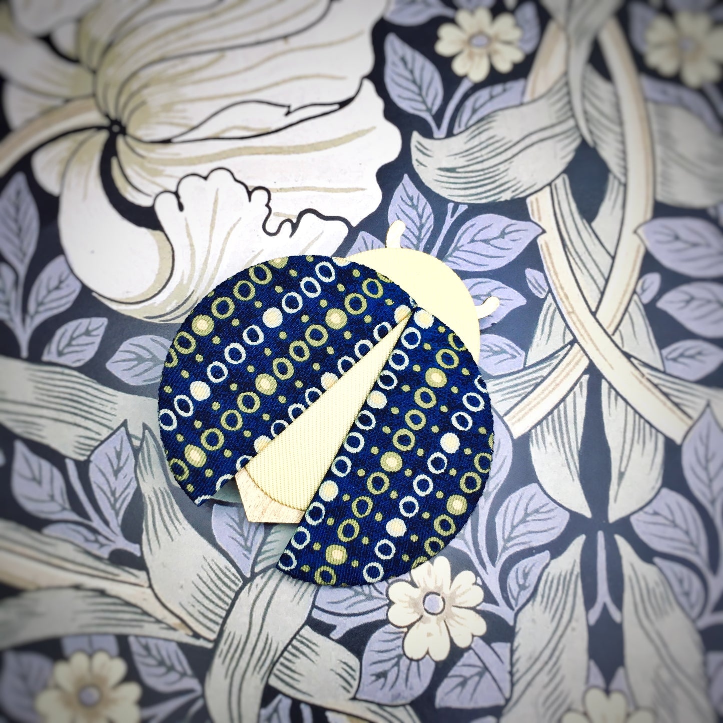 Moon Beetle Brooch