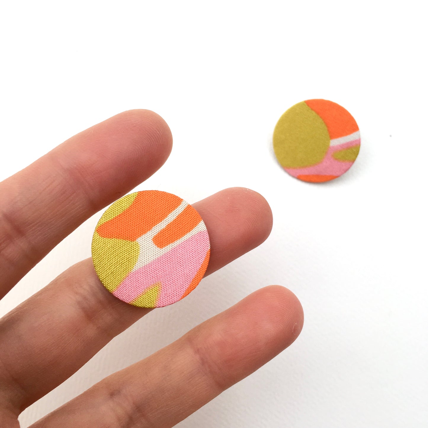 Supermoon Stud Earrings