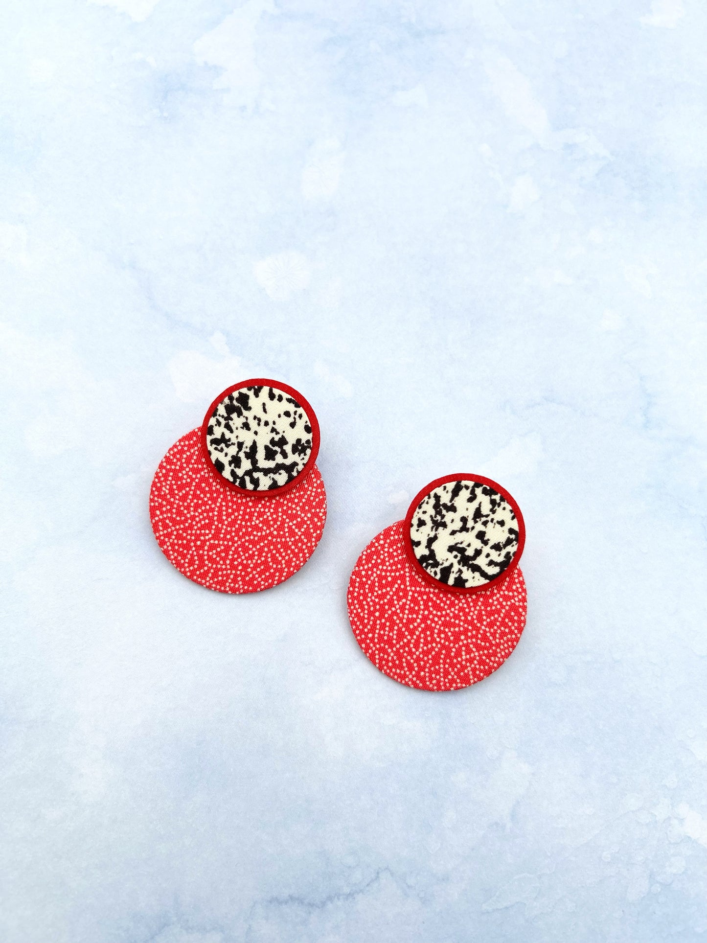 Moon Mirage Stud Earrings