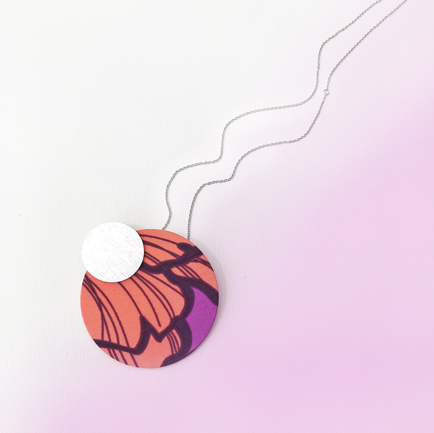 Two Moons Pendant Necklace