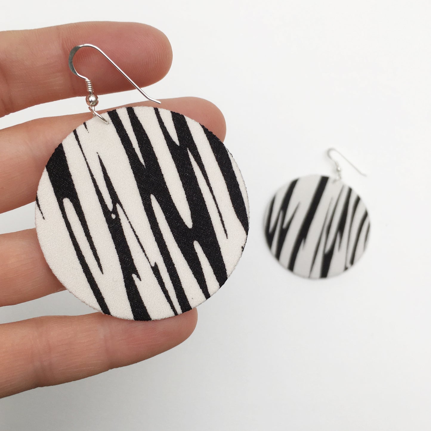 Supermoon Dangle Hook Earrings. Ok