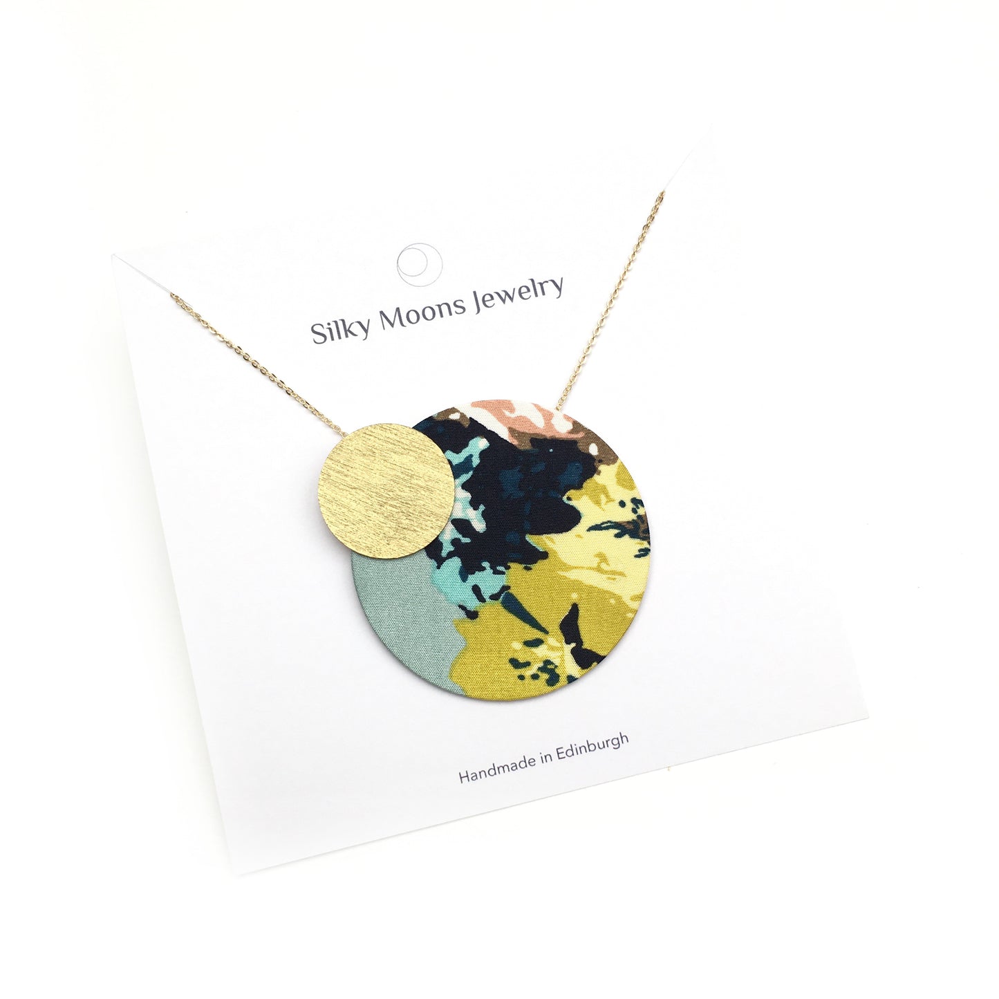 Two Moons Pendant Necklace
