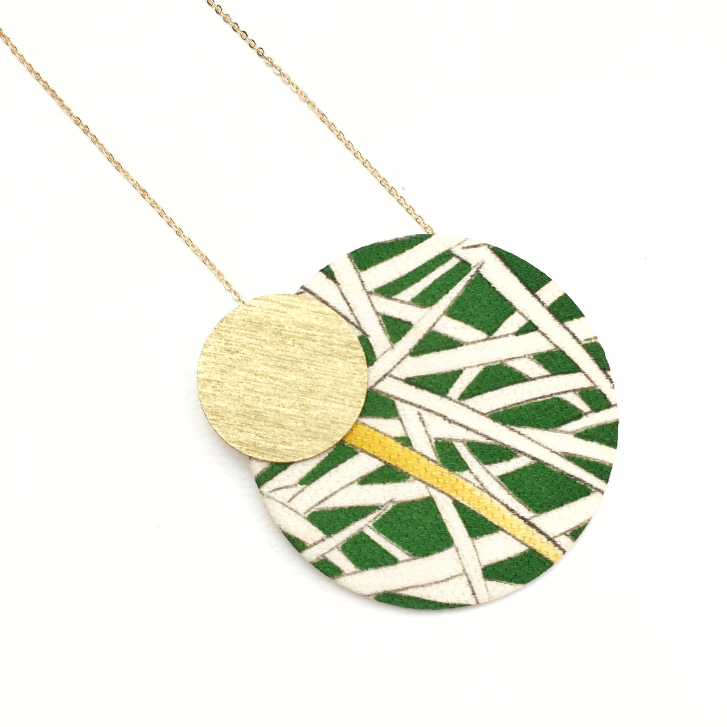 Two Moons Pendant Necklace
