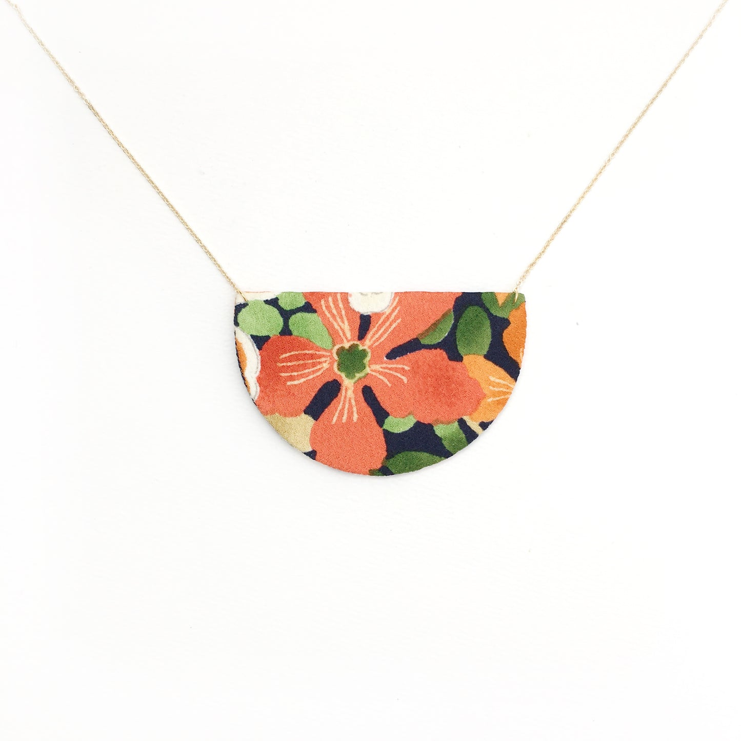 Half Moon Pendant Necklace