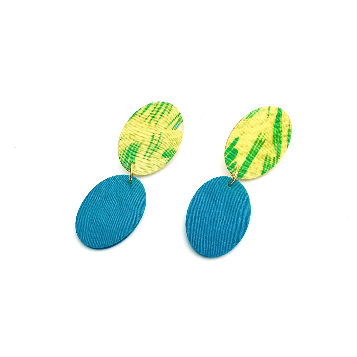 Ellipse ipse Drops Stud Earrings