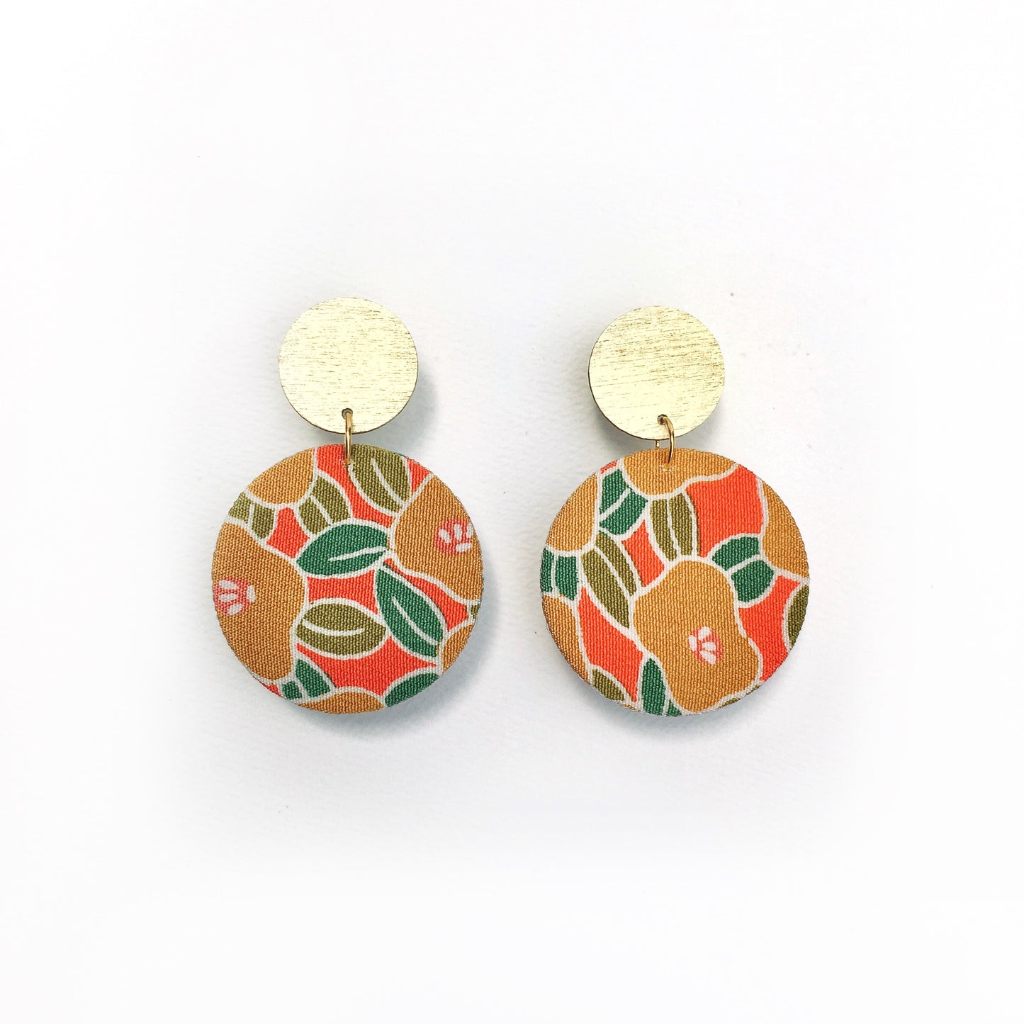 Supermoon Dangle Small Stud Earrings