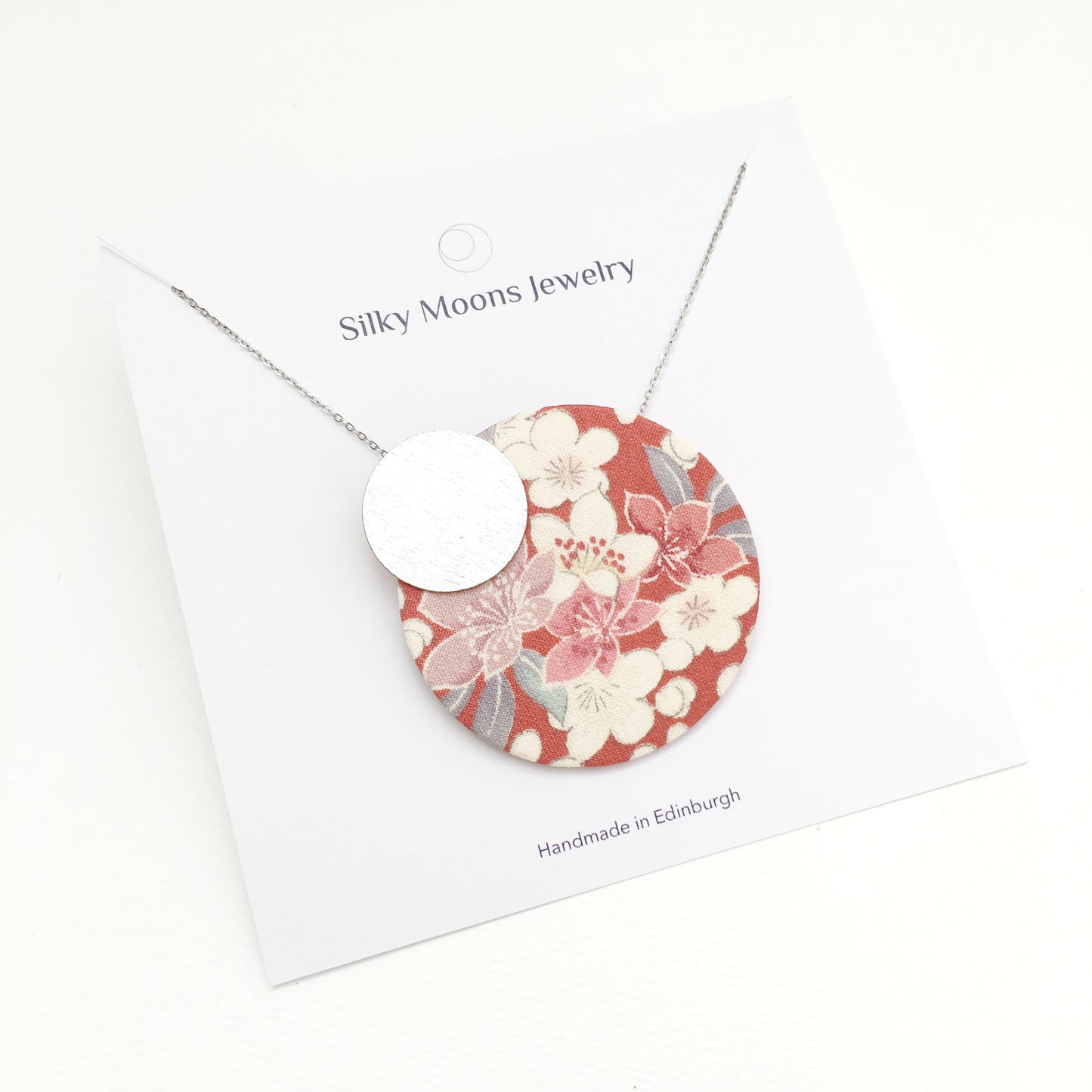 Two Moons Pendant Necklace