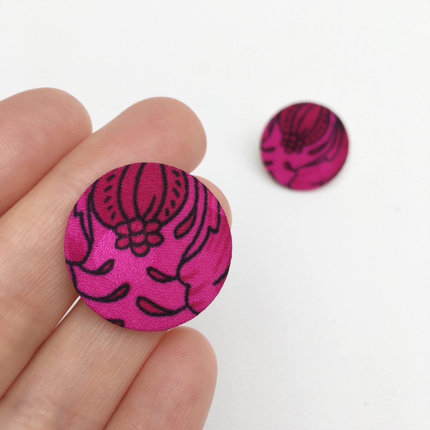 Supermoon Stud Earrings