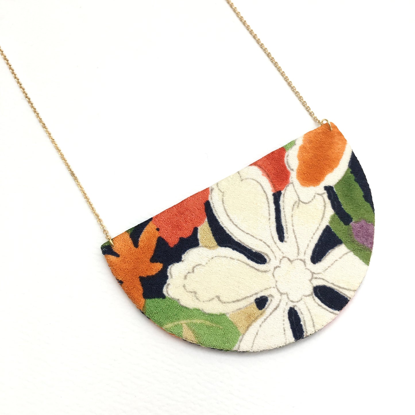 Half Moon Pendant Necklace