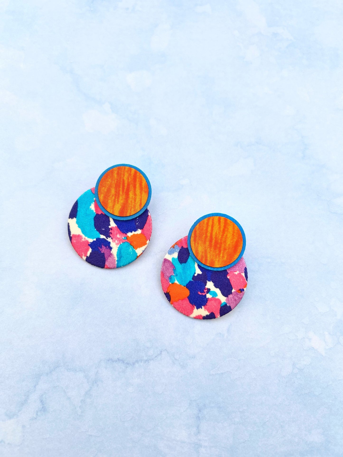 Moon Mirage Stud Earrings