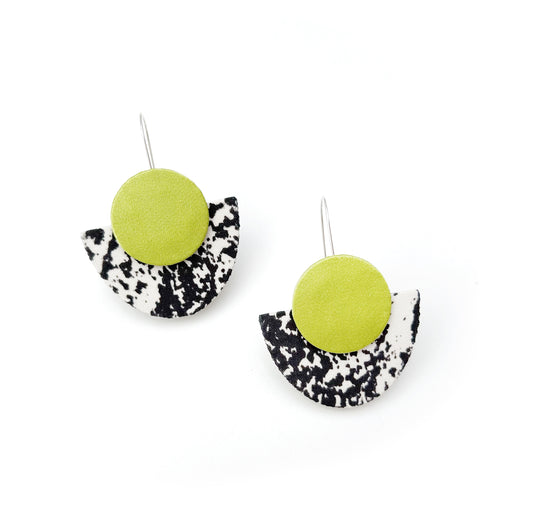 Silky Luna Dangle Hook Earrings