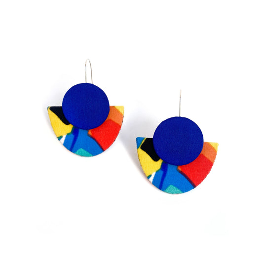 Silky Luna Dangle Hook Earrings