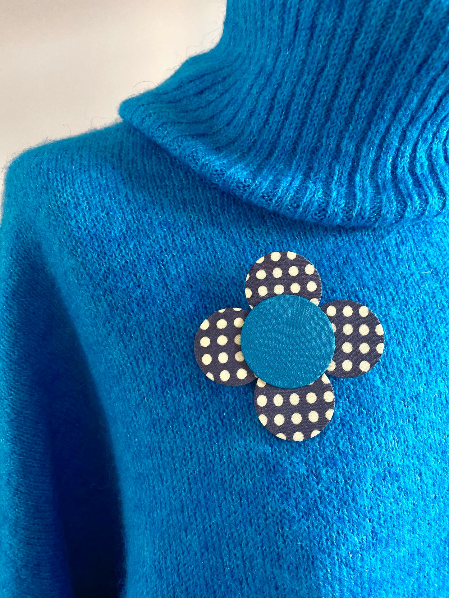 Moon Flower Brooch