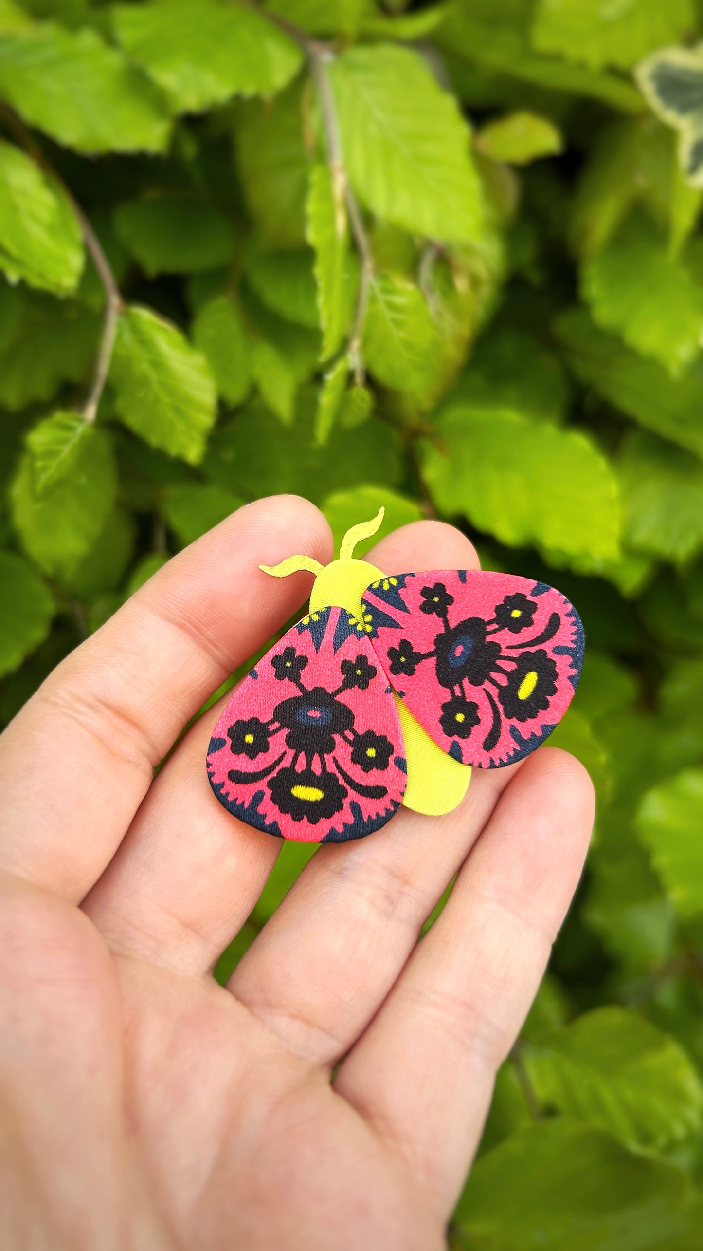 Moth Pin Brooch