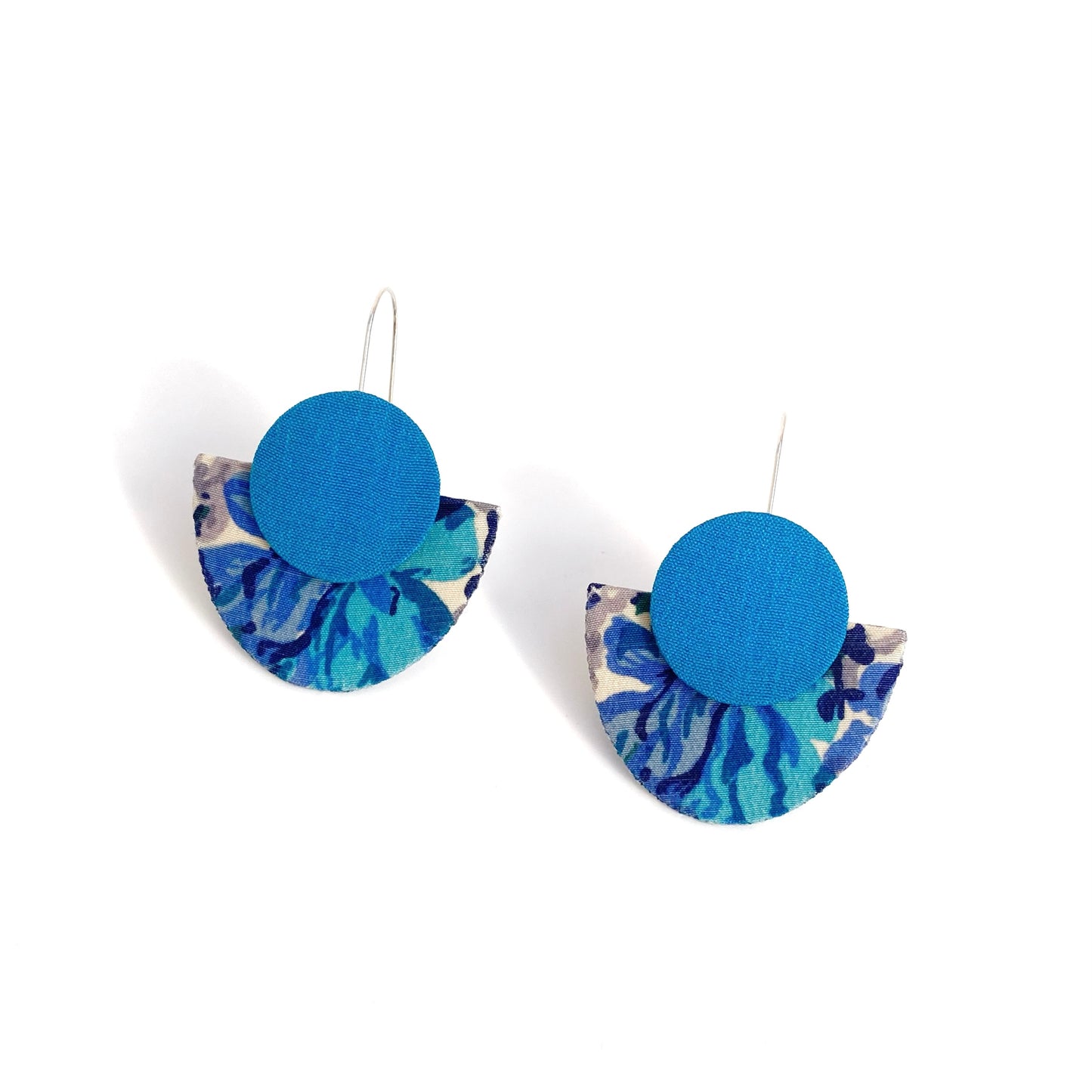 Silky Luna Dangle Hook Earrings