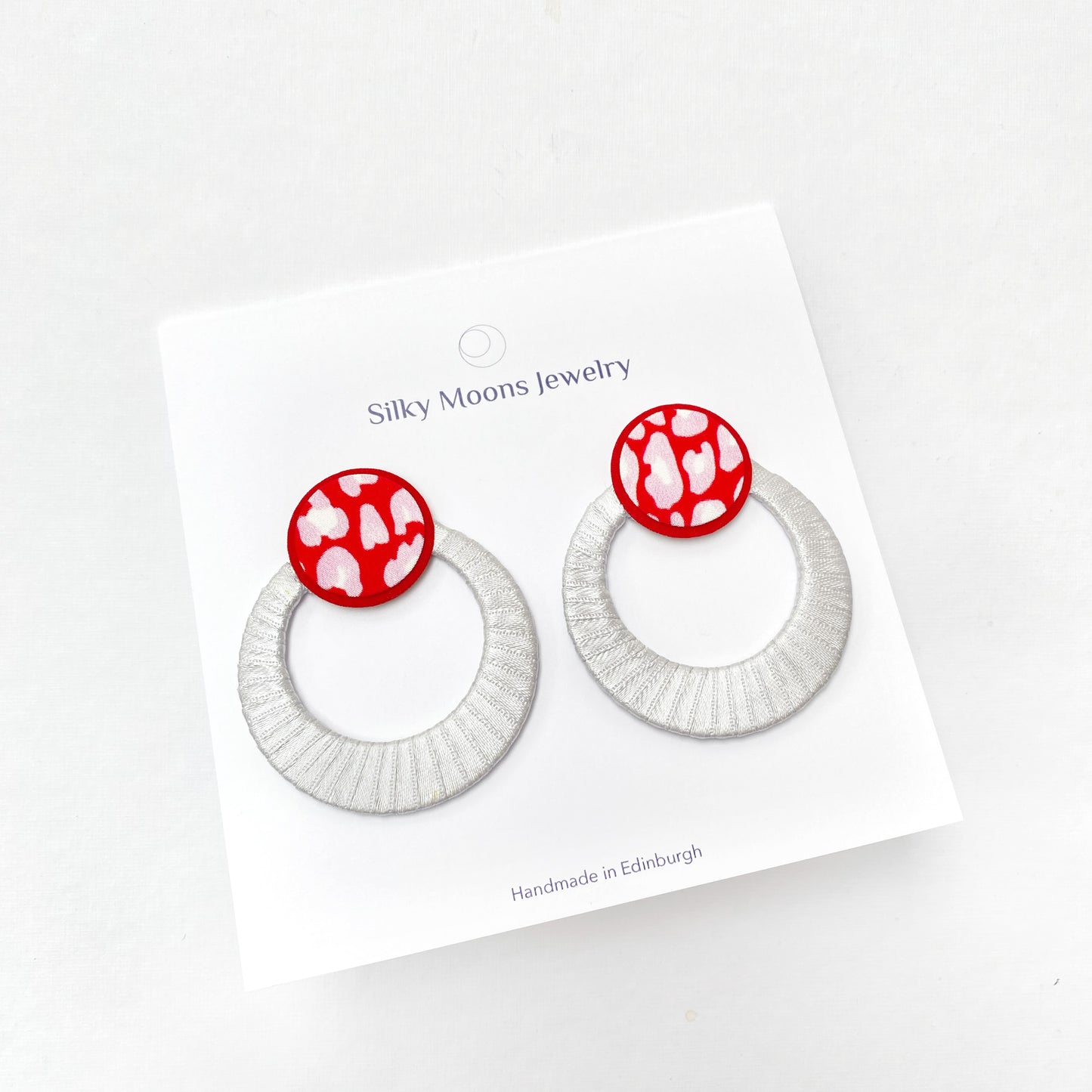 New Moon Stud Earrings