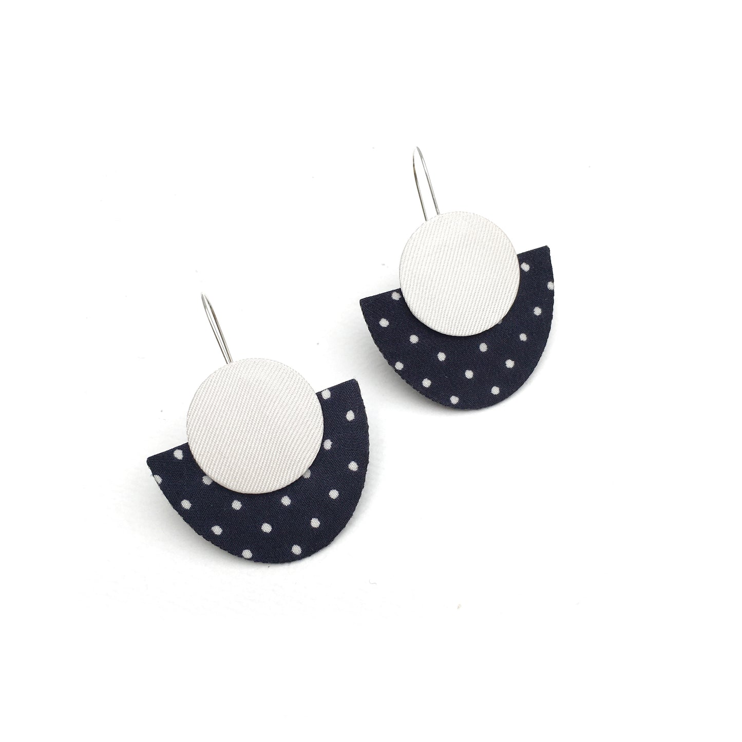 Silky Luna Dangle Hook Earrings