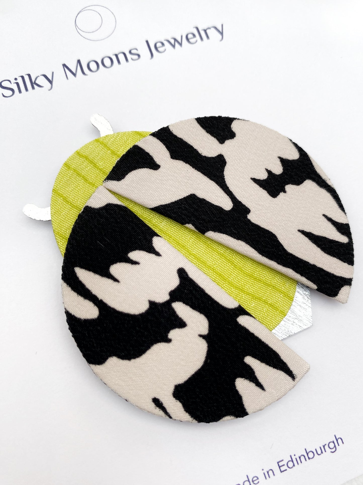 Moon Beetle Brooch