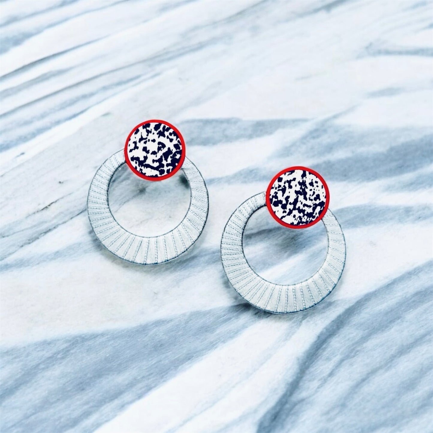 New Moon Stud Earrings