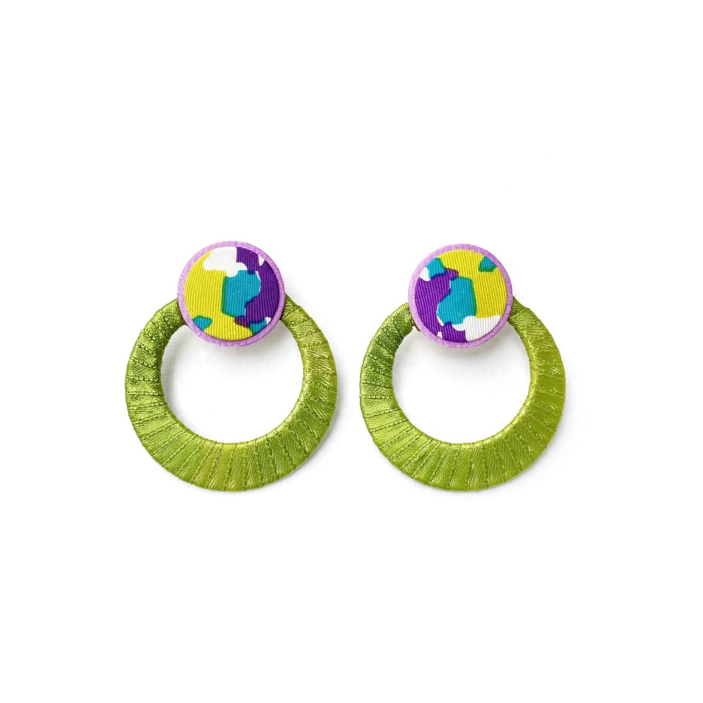 New Moon Stud Earrings