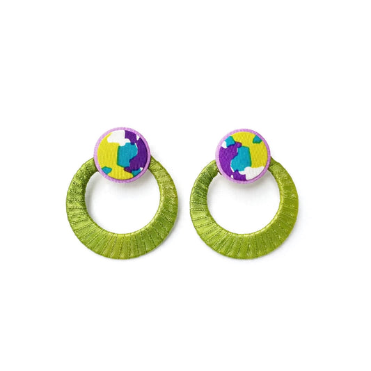 New Moon Stud Earrings
