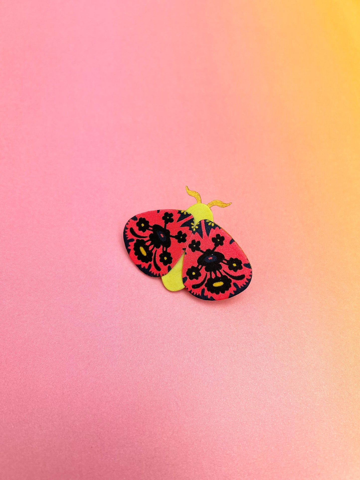 Moth Pin Brooch