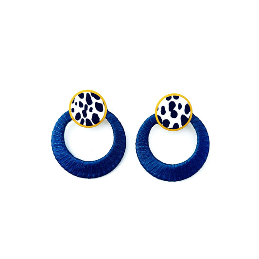 New Moon Stud Earrings