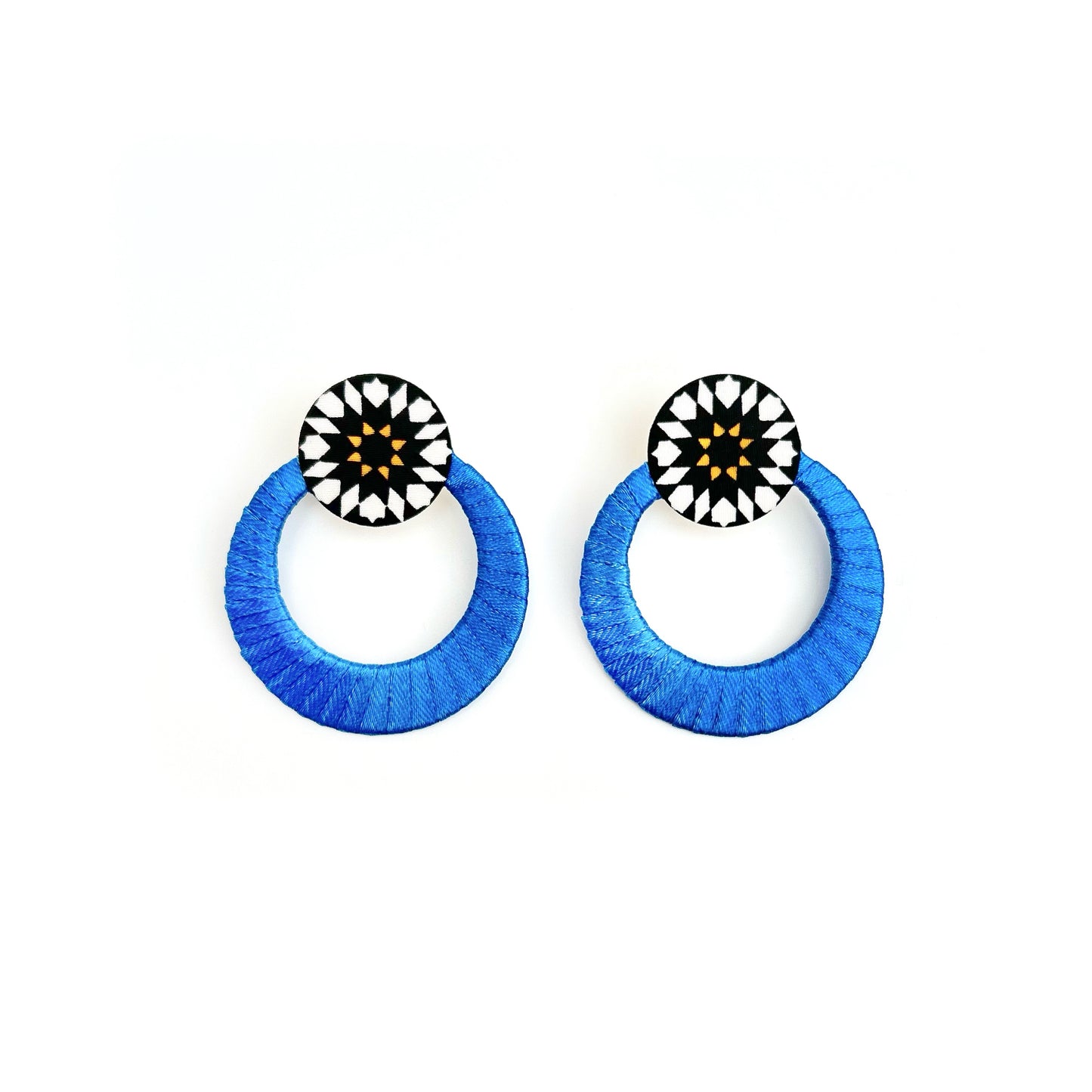 New Moon Stud Earrings