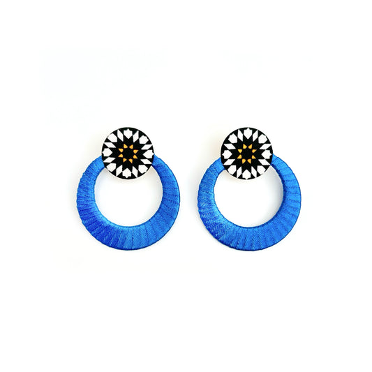 New Moon Stud Earrings