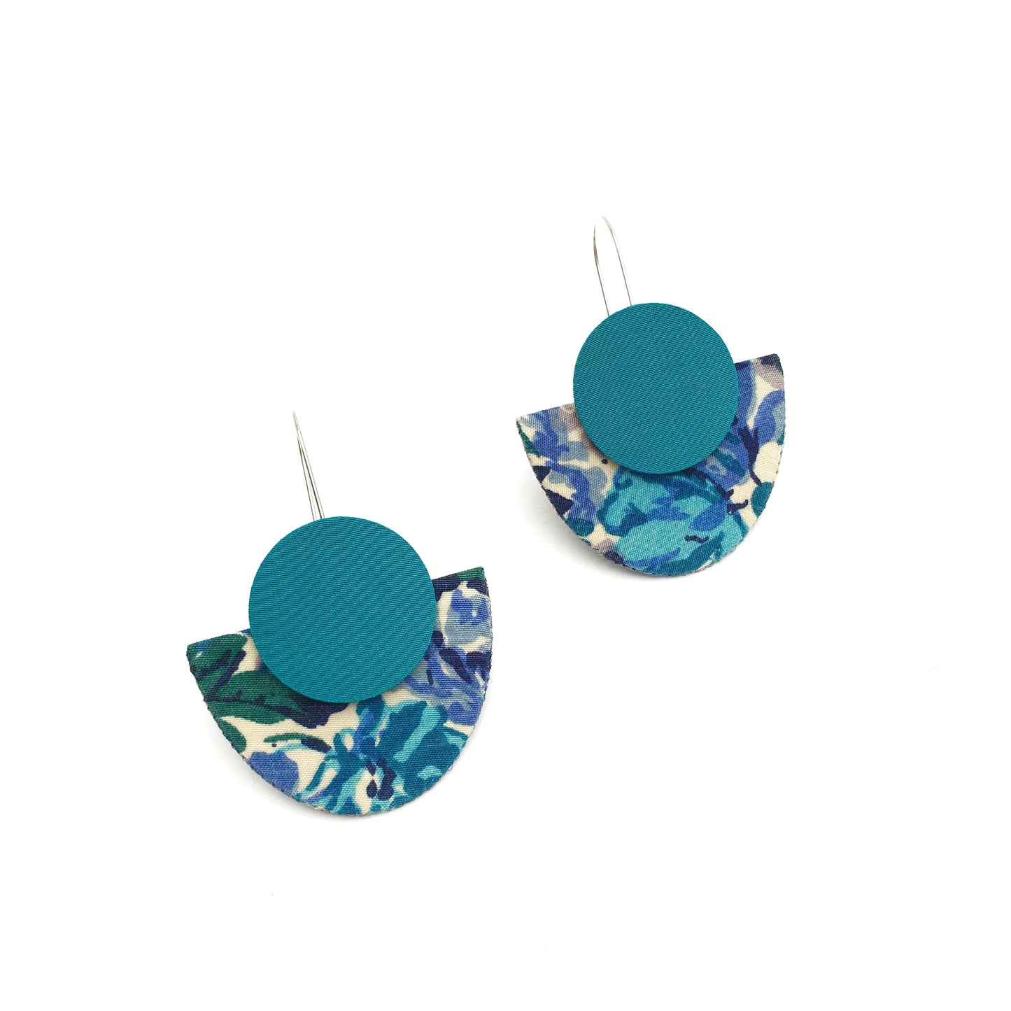 Silky Luna Dangle Hook Earrings