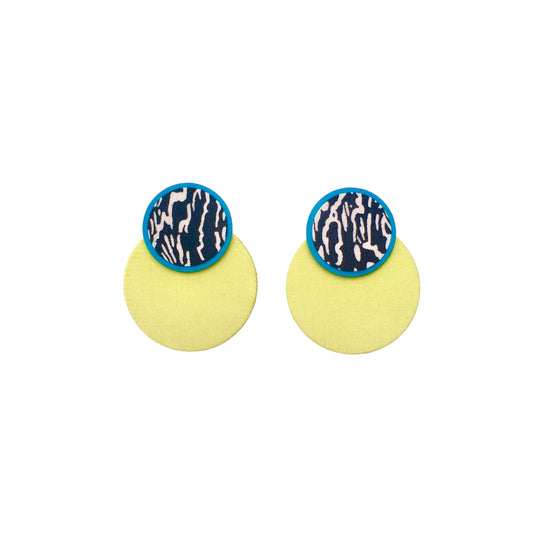 Moon Mirage Stud Earrings