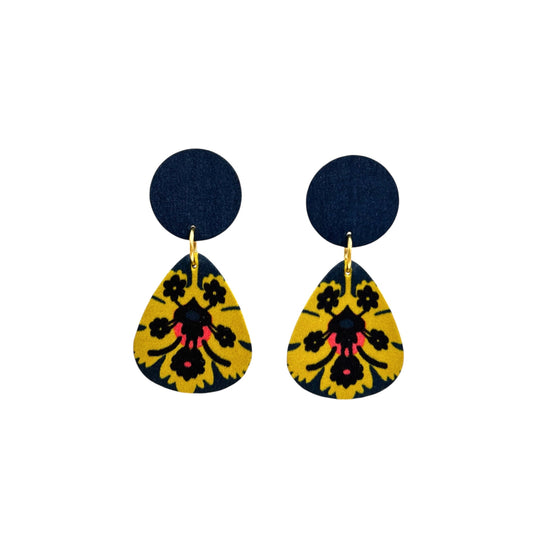 Raindrops Dangle Stud Earrings