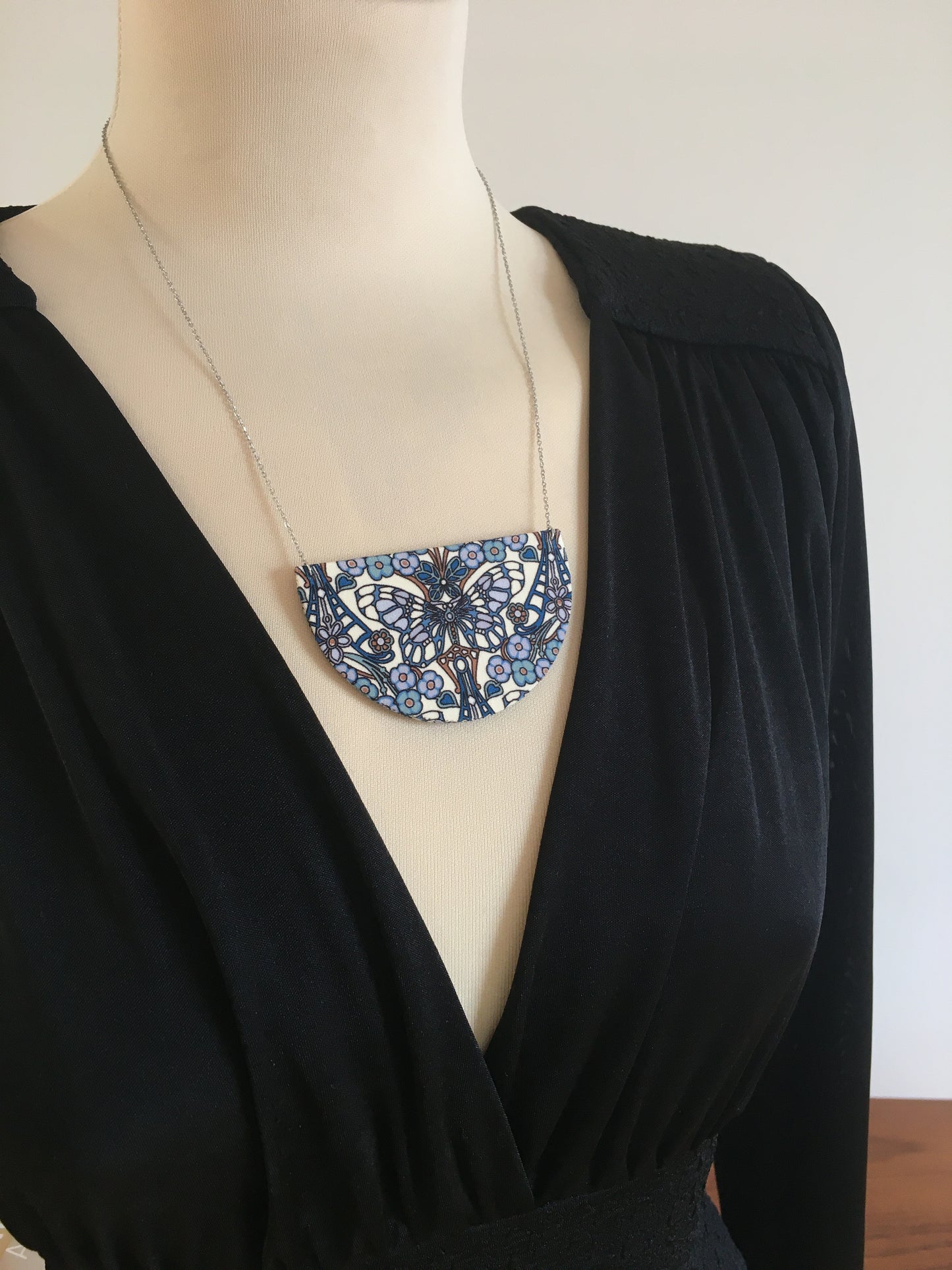Half Moon Pendant Necklace