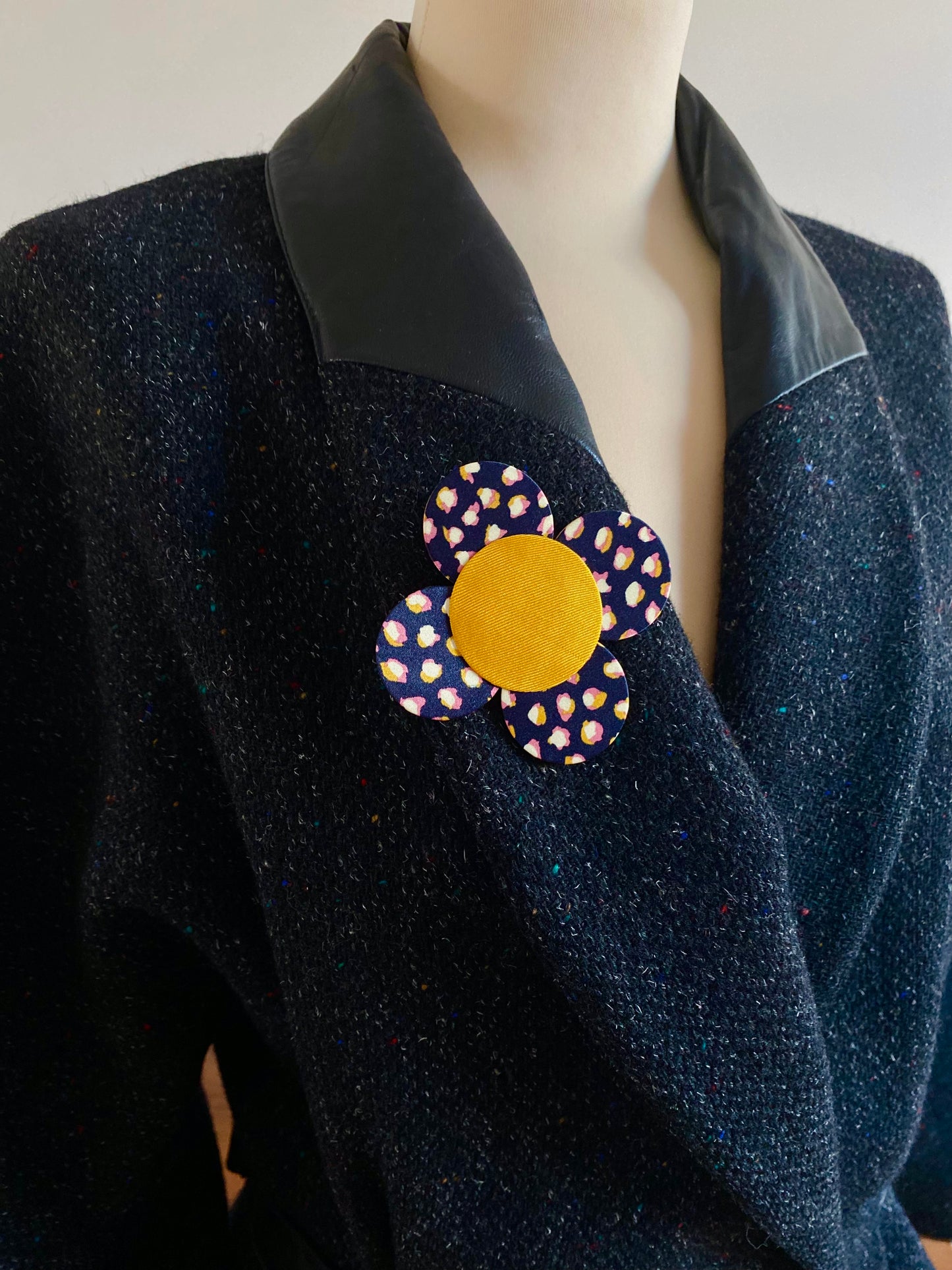 Moon Flower Brooch