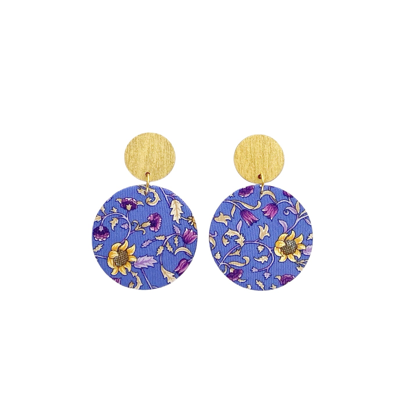 Supermoon Dangle Small Stud Earrings