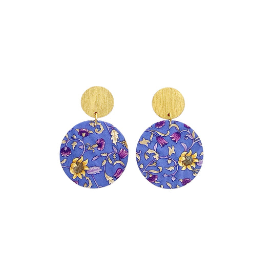 Supermoon Dangle Small Stud Earrings