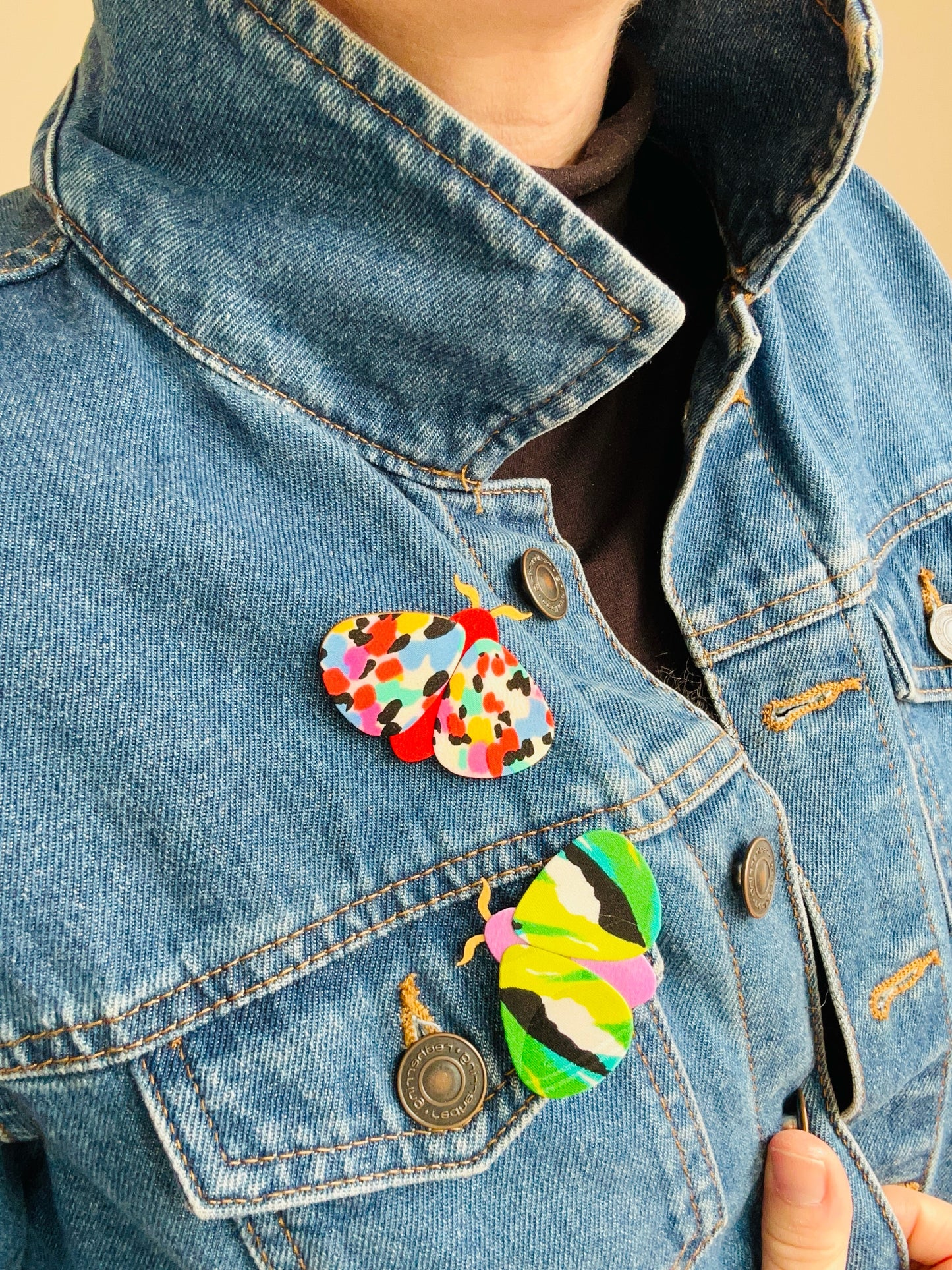Moth Pin Brooch