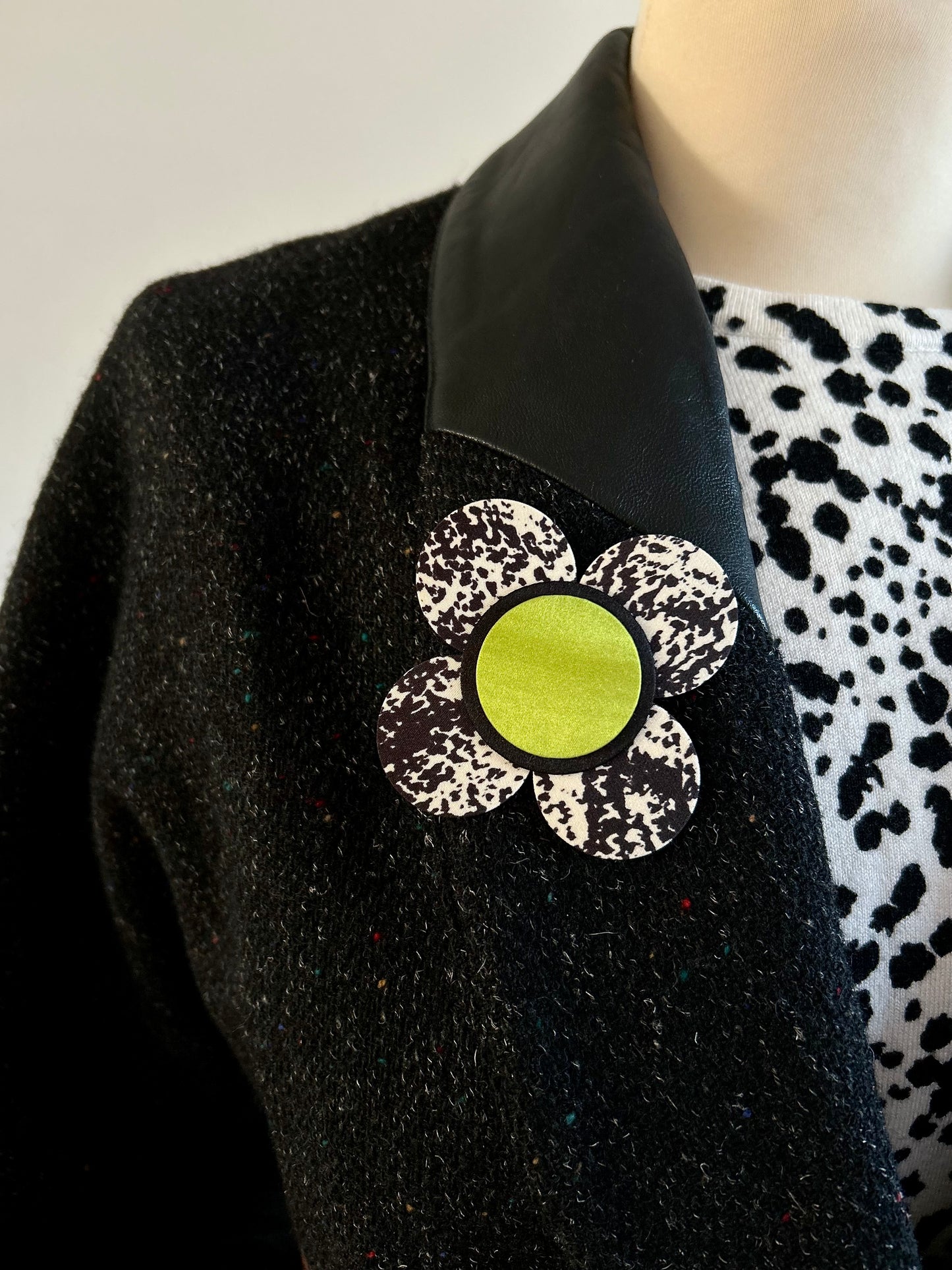 Moon Flower Brooch