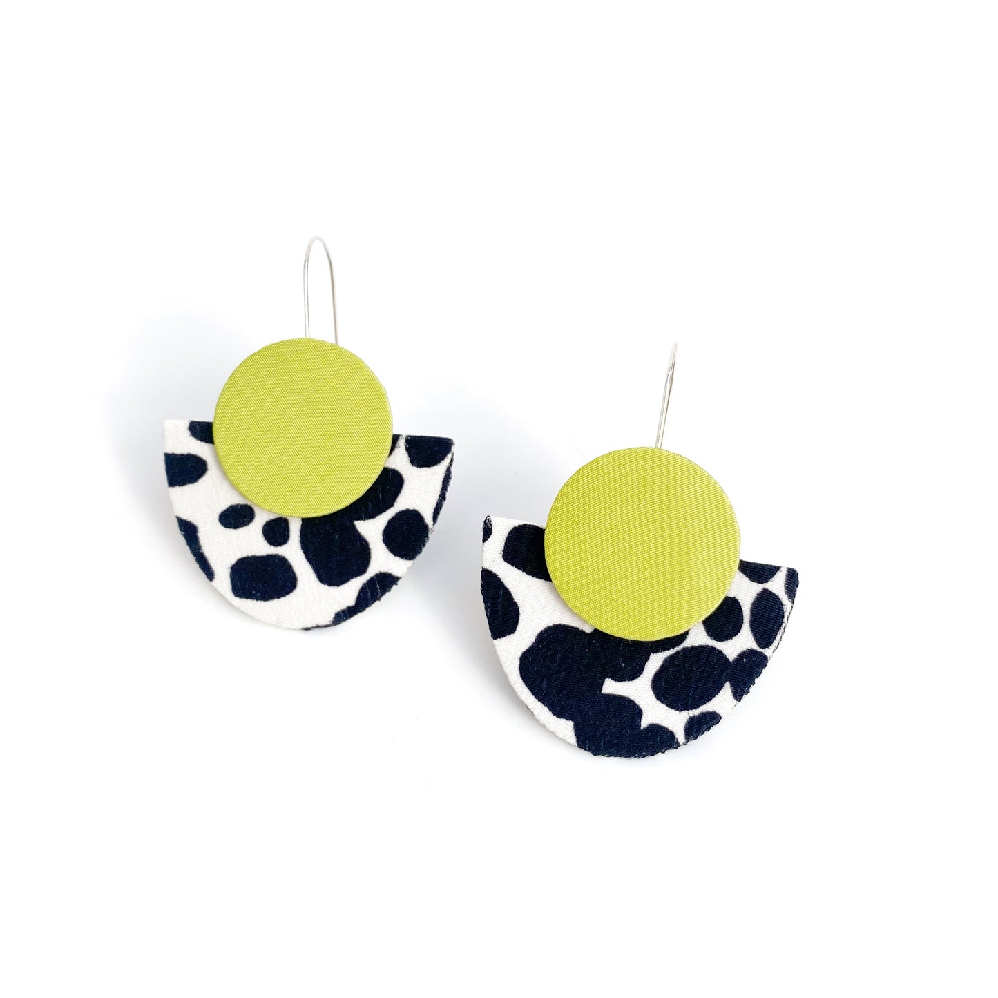 Silky Luna Dangle Hook Earrings